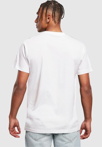 T-Shirt 'Naughty By Nature' Merchcode en blanc