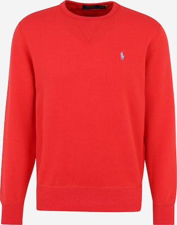 raudona Polo Ralph Lauren Megztinis be užsegimo: priekis