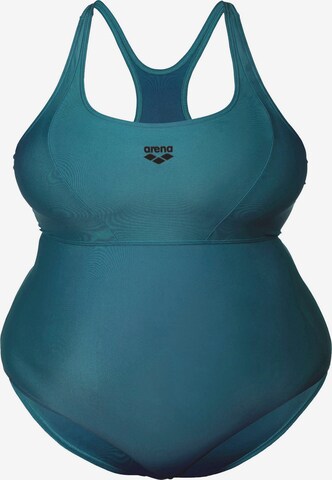 ARENA Bralette Active Swimsuit in Blue: front