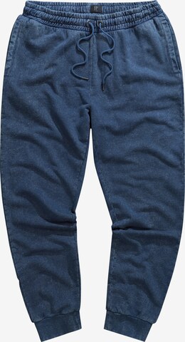 JP1880 Tapered Broek in Blauw: voorkant