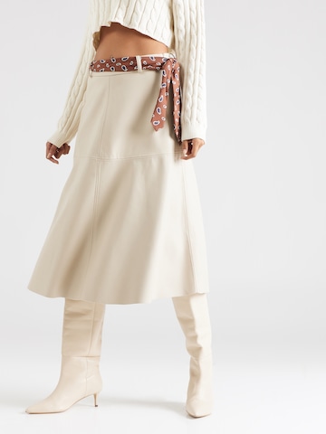 BRUUNS BAZAAR Skirt 'Imma' in Beige: front