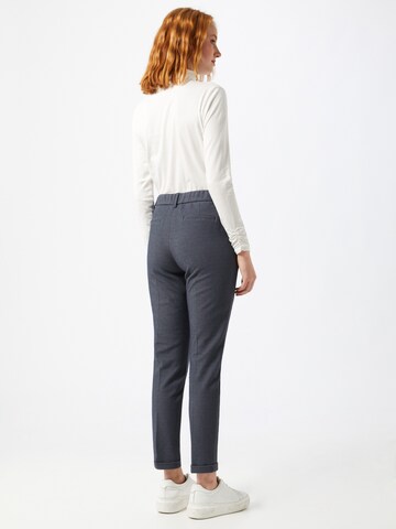 Coupe slim Pantalon à plis 'Melina' OPUS en bleu