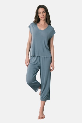 Pyjama Women' Secret en bleu : devant