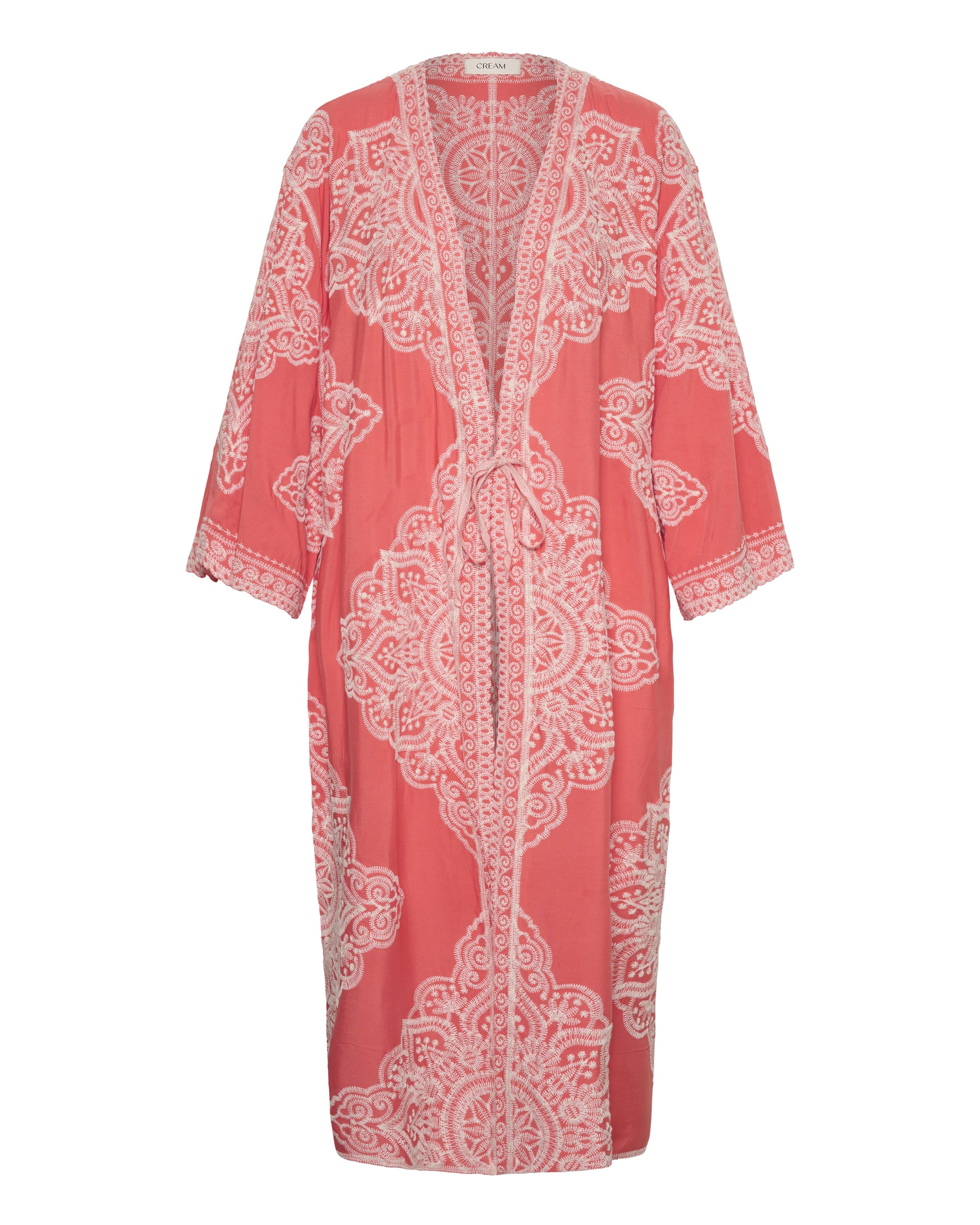 Cream Kimono 'CRTyla' in Oranje: voorkant