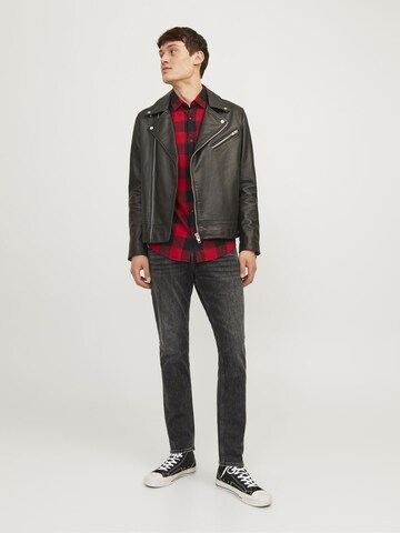 Coupe slim Jean 'GLENN COLE AM 971' JACK & JONES en noir