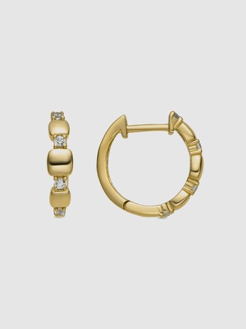 Boucles d'oreilles 'Sures' Luxenter en or : devant