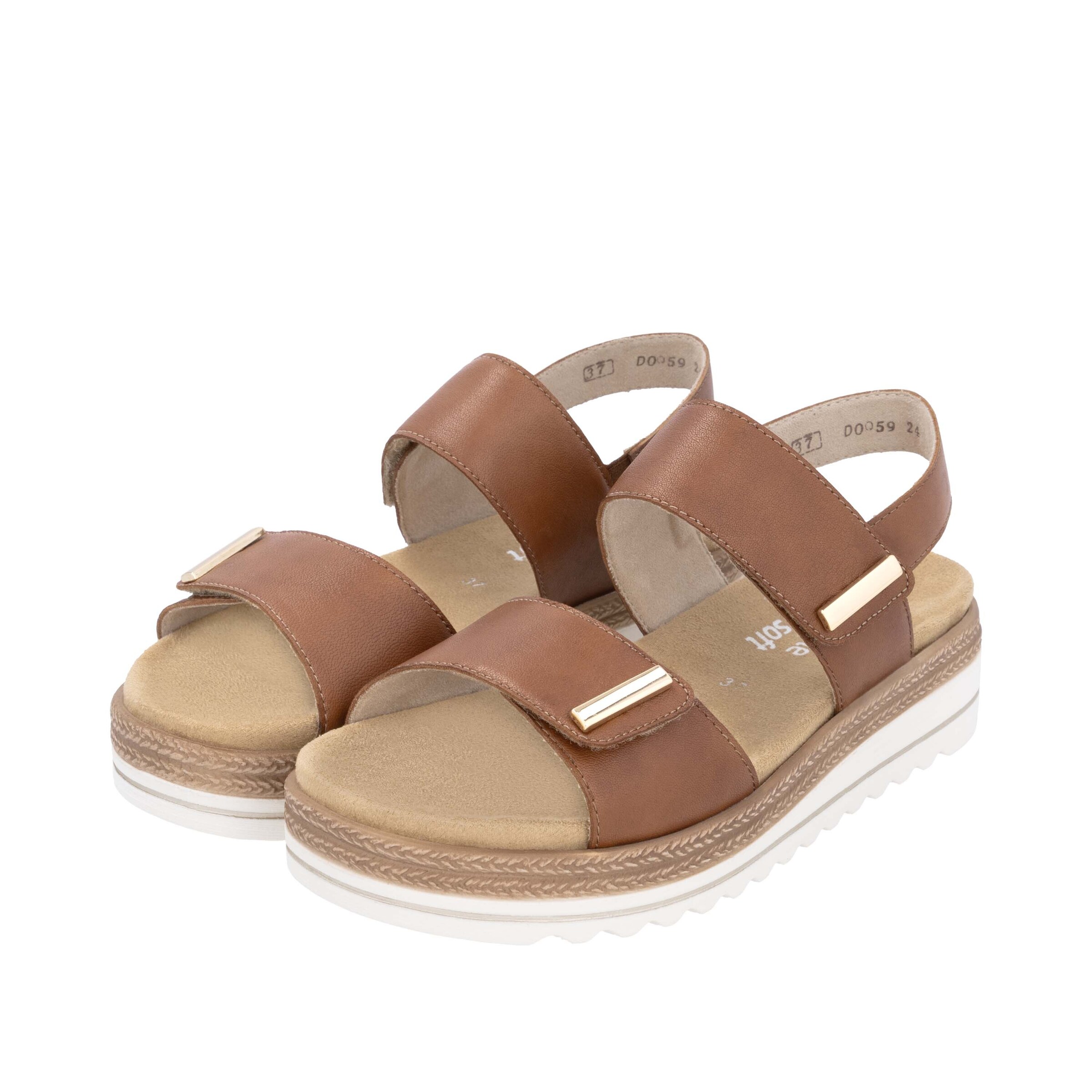REMONTE Sandals in Brown