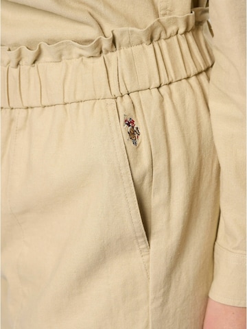 U.S. POLO ASSN. Regular Broek 'Hena' in Beige