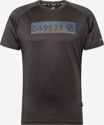 DARE2B Funkční tričko 'Escalation' – černá: přední strana