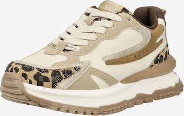 Baskets basses Blowfish Malibu en beige : devant