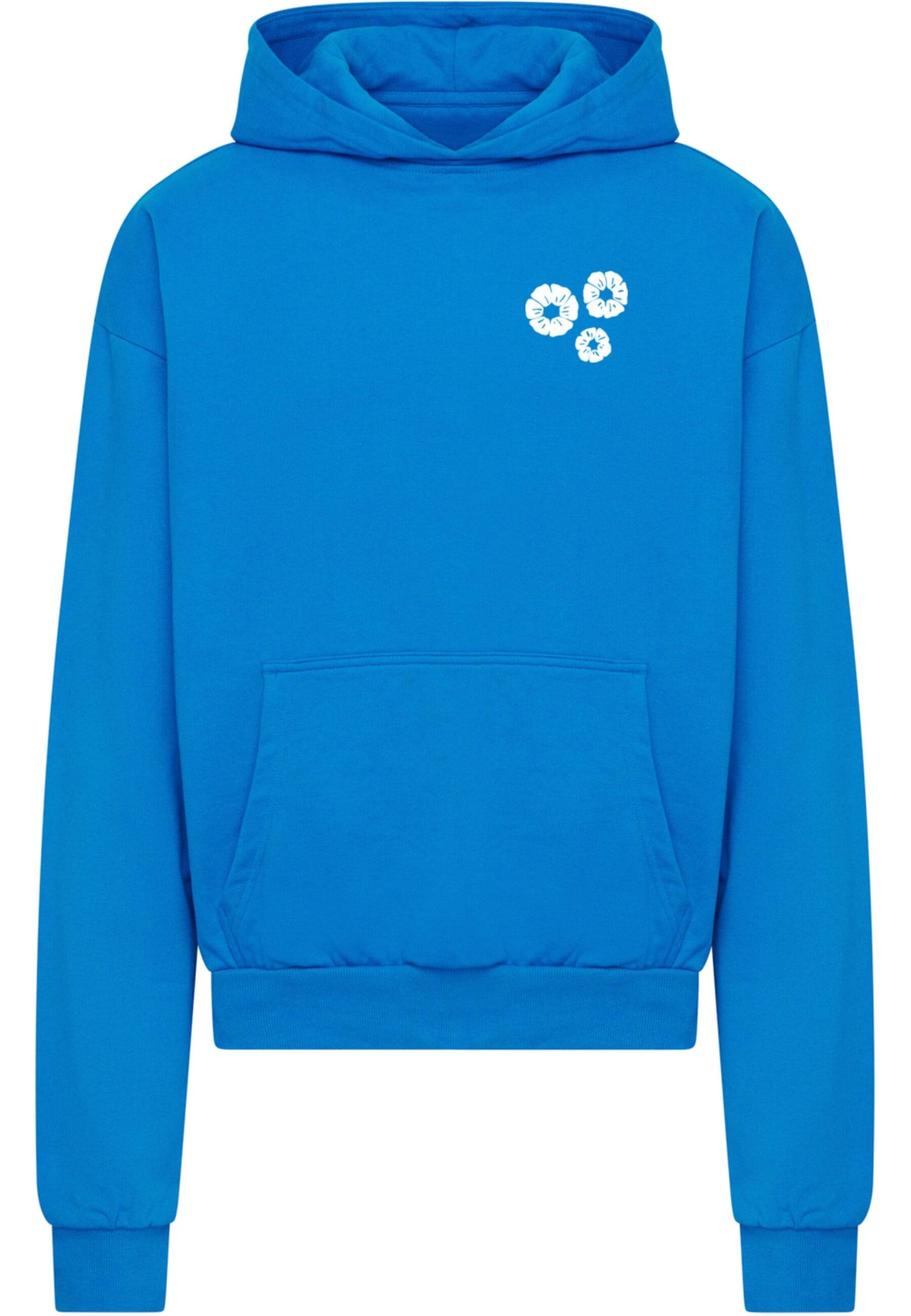 Mister Tee Bluzka sportowa 'Bold Flowers' w kolorze niebieski: przód