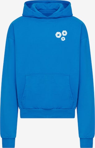 Mister Tee Bluzka sportowa 'Bold Flowers' w kolorze niebieski: przód