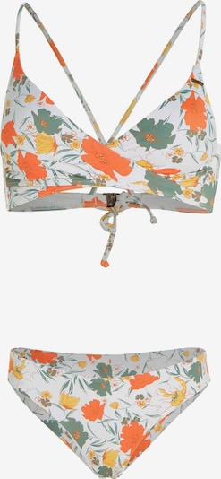Bikinis 'Baay Maoi' iš O'NEILL, spalva – geltona / nefrito spalva / oranžinė / balta, Prekių apžvalga