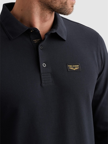 PME Legend Tröja 'American Classic polo with long sleeves' i blå