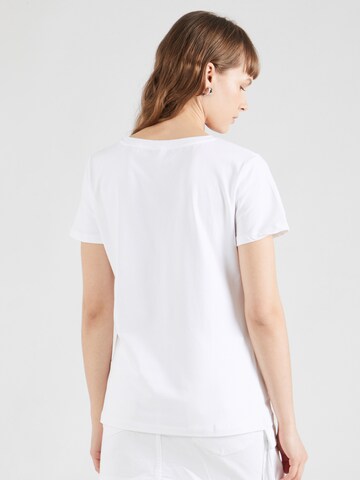 T-shirt 'SKYLAR' GUESS en blanc