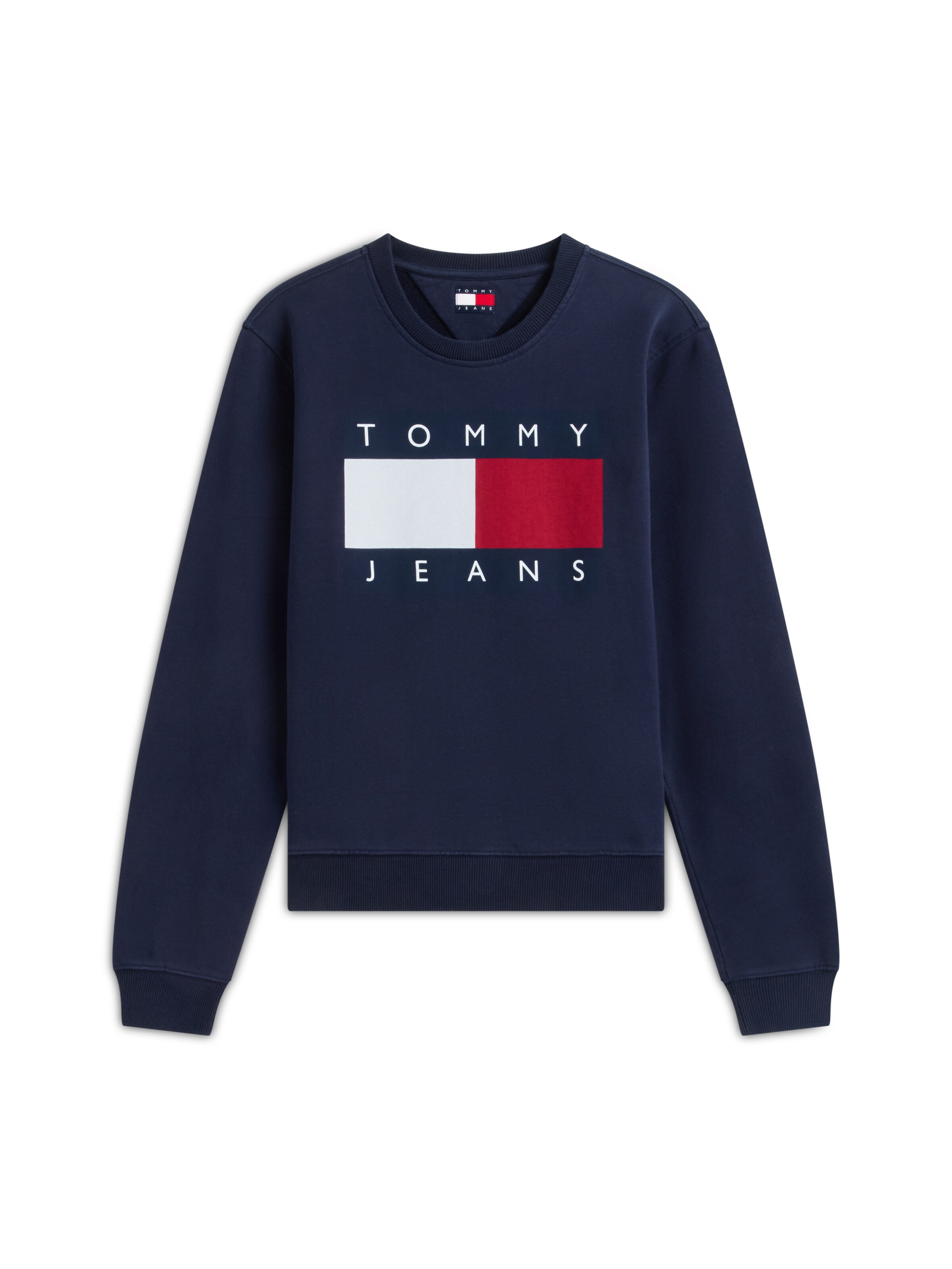 Tommy Jeans Sweatshirt in Blau: Vorderseite