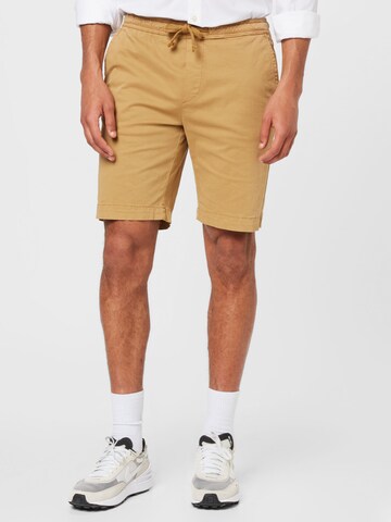 Lindbergh Regular Shorts in Beige: Vorderseite