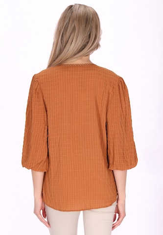 Chemisier 'Casual' Usha en beige