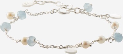 Pernille Corydon Jewellery Armband in hellblau / silber / perlweiß, Produktansicht