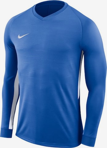 NIKE Trikot 'Tiempo' in Blau: Vorderseite