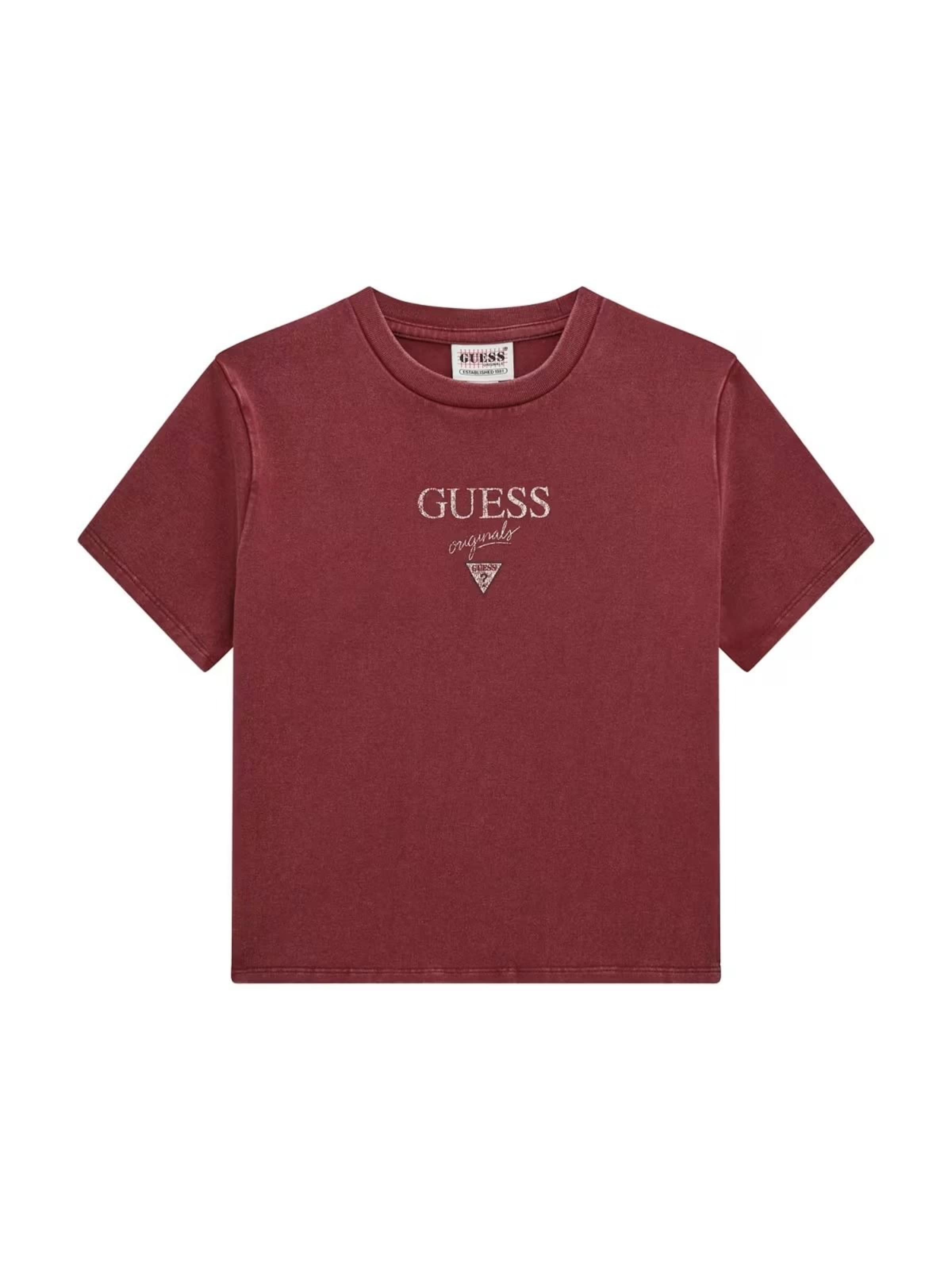 GUESS Shirt in Rood: voorkant