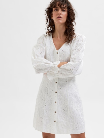 SELECTED FEMME فستان 'Nally' بلون أبيض