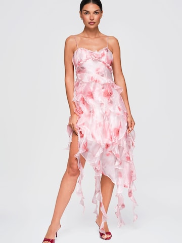 Ombre Šaty – pink: přední strana