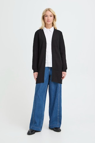 Oxmo Knit cardigan ' OXEDNA ' in Black