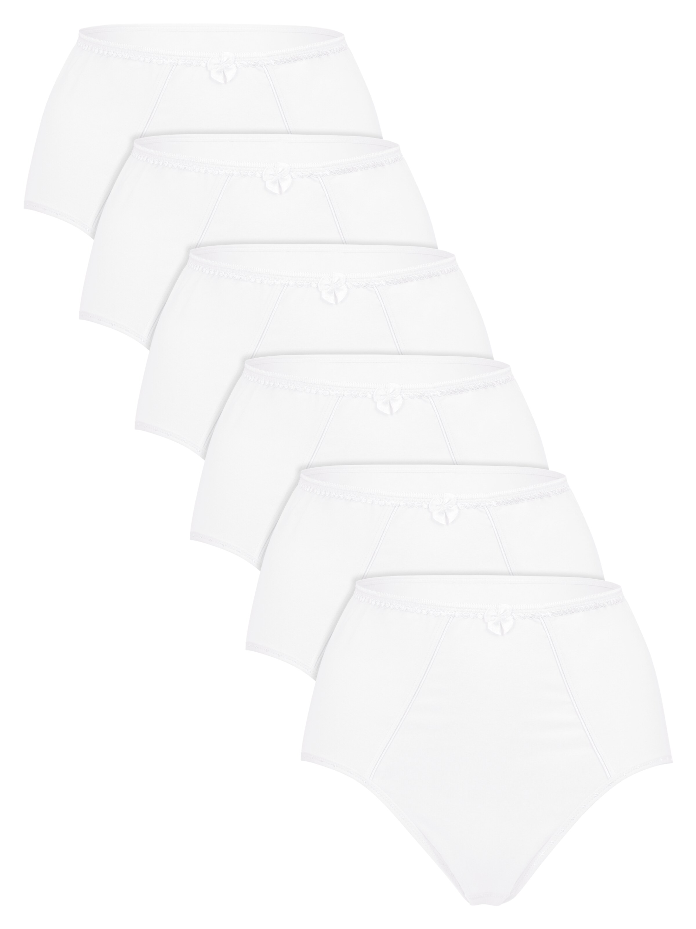 celodoro Panty 'Comfort High-Waist' in White: front