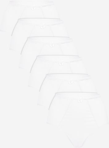 celodoro Panty 'Comfort High-Waist' in White: front