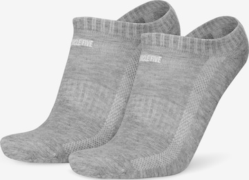 Circle Five Ankle socks '6 Paar Sneaker-Socken Silikongrip ohne verrutschen' in Grey: front