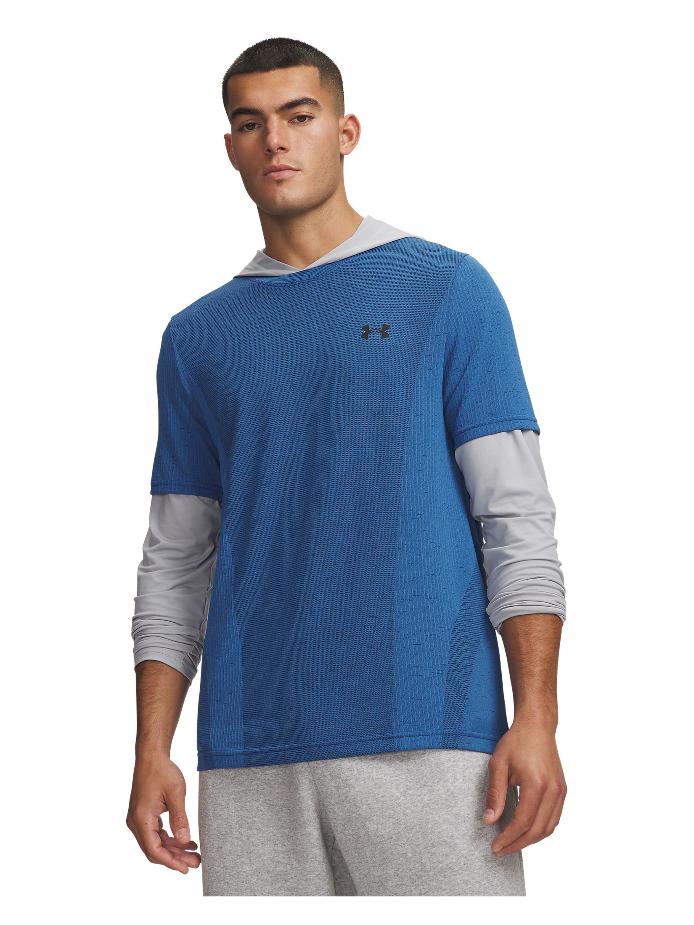 UNDER ARMOUR Functioneel shirt 'Vanish Elite' in Blauw: voorkant