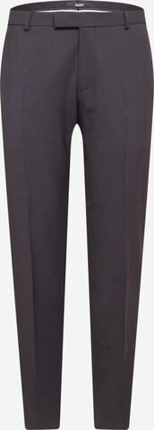 JOOP! Regular Pleated Pants 'Blayr' in Black: front