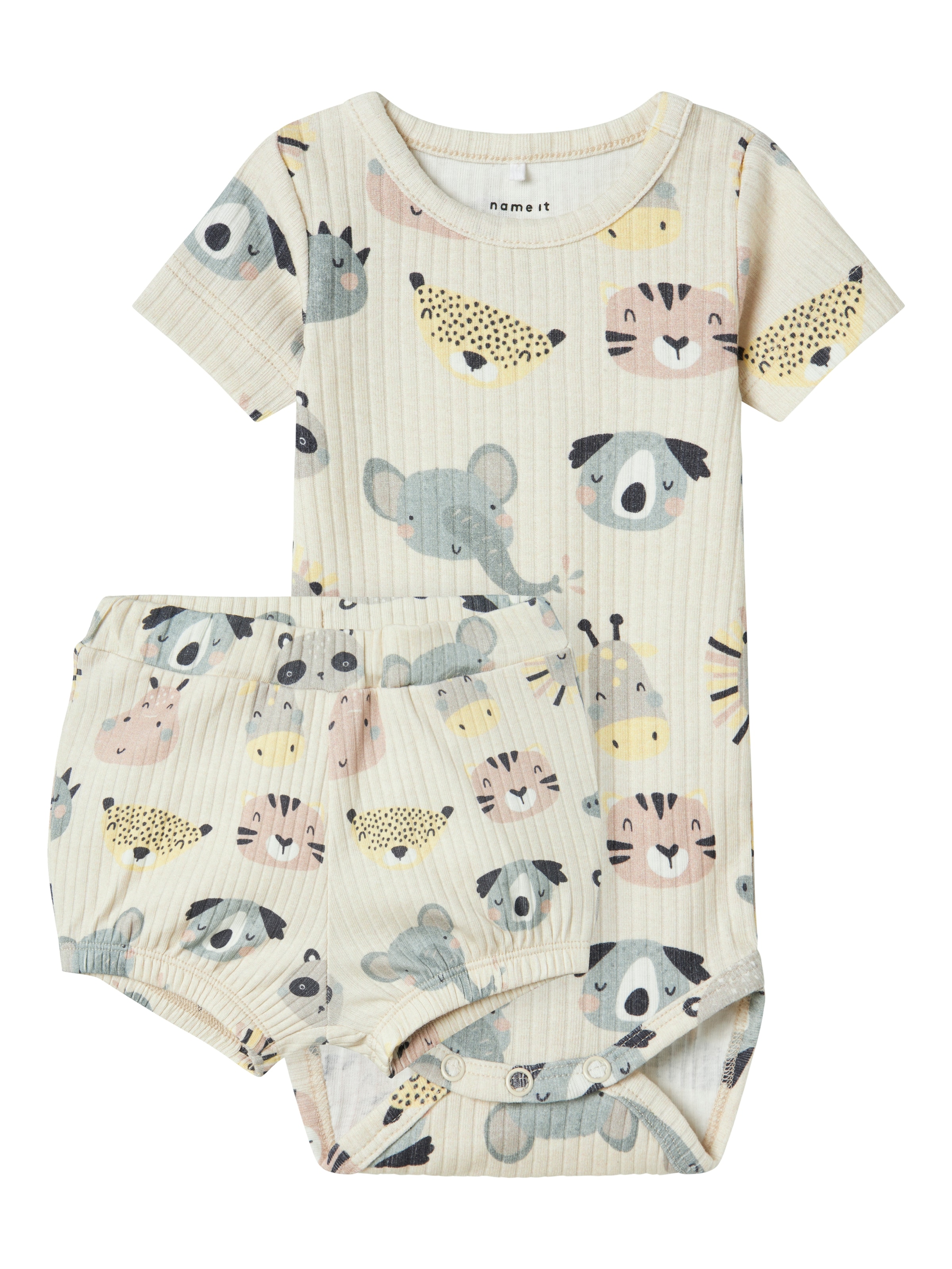 smėlio NAME IT Apatinių komplektas 'NBNOSUMMER': priekis