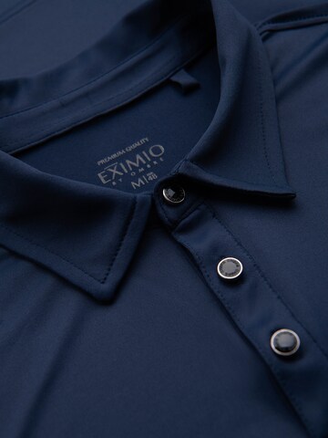 Ombre Shirt '0139' in Blauw