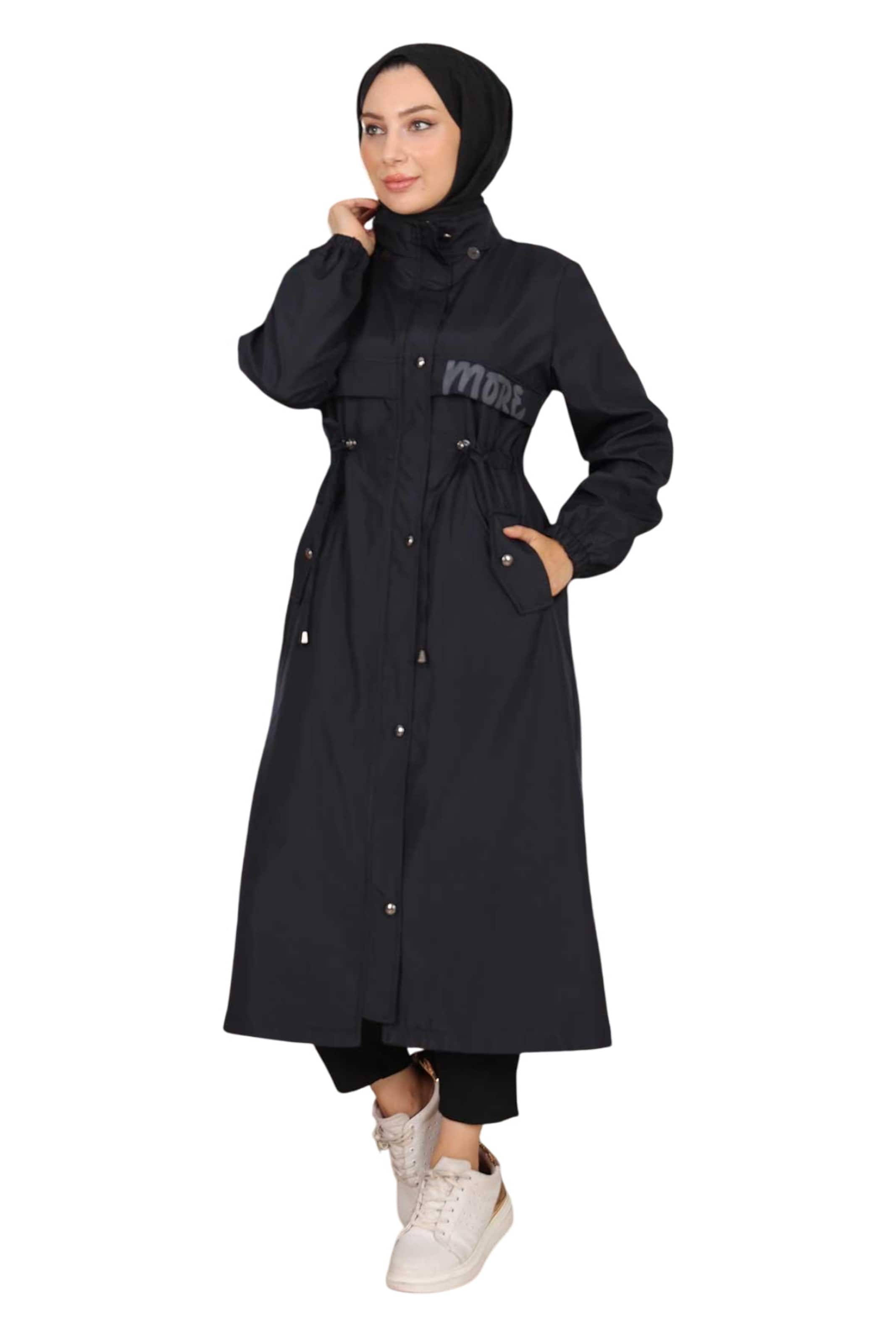 MODAMIHRAM Tussenmantel in Blauw