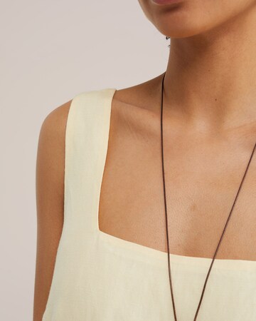 WE Fashion Kjole i gul