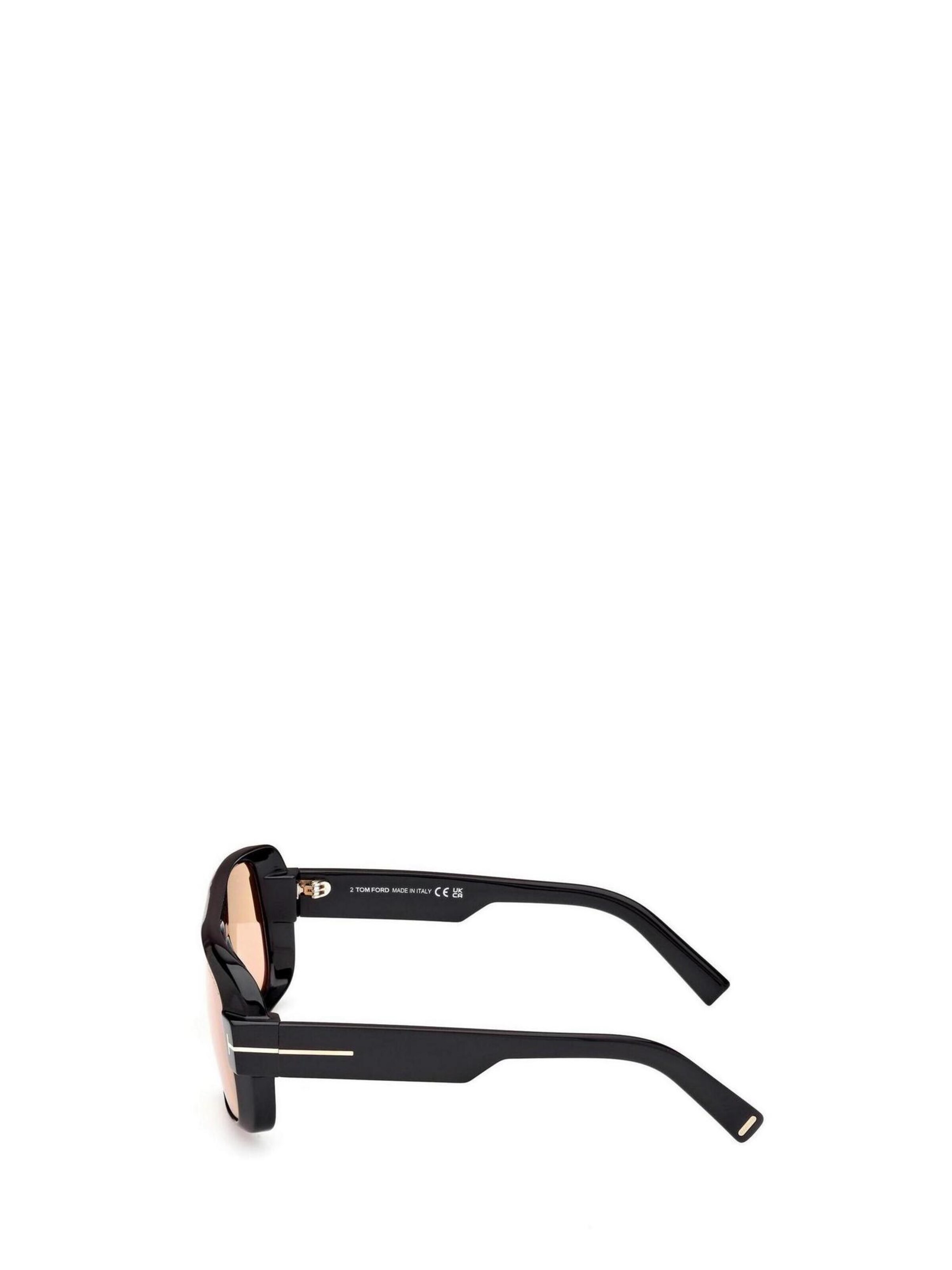Tom Ford Zonnebril 'Navigator FT1101 01E' in Zwart