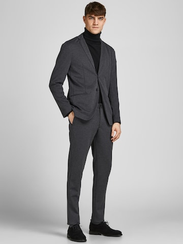 Coupe slim Costume JACK & JONES en gris : devant