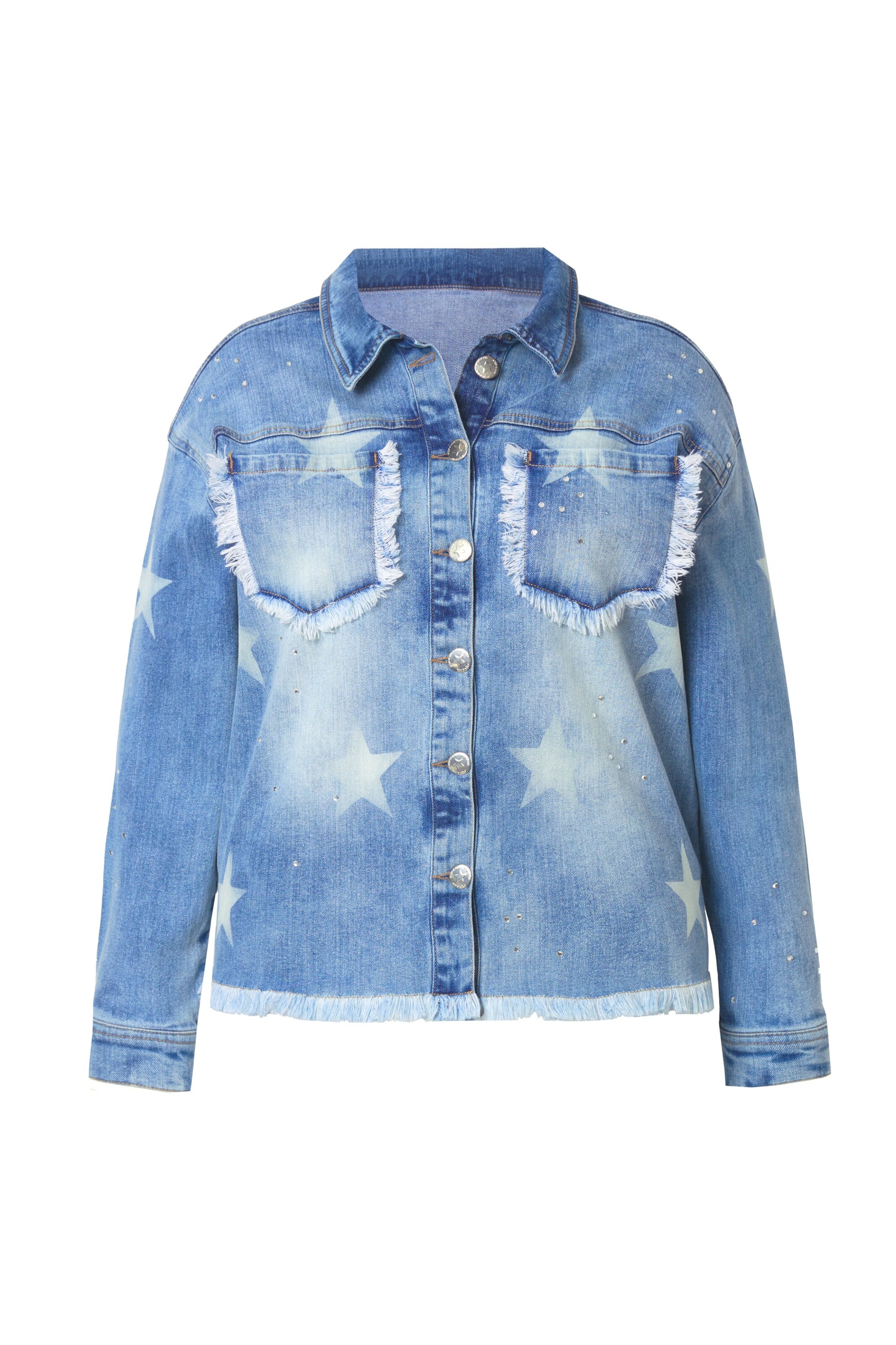 Angel of Style Between-season jacket in Blue: front