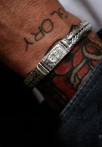 Haze&Glory Armband 'Coconut Society' in Silber: Vorderseite