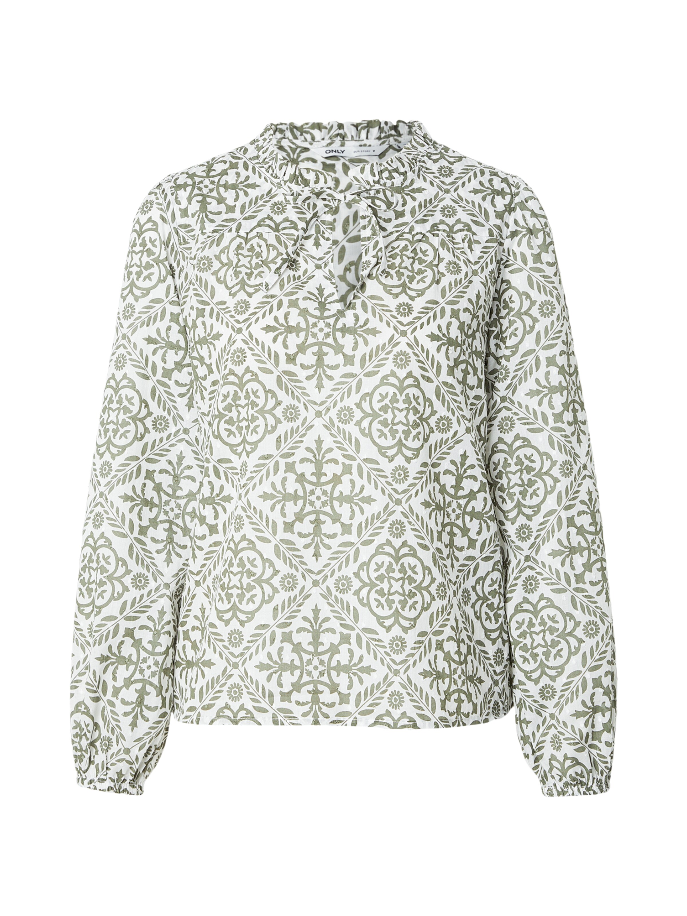 Chemisier 'ONLROANNE' ONLY en blanc : devant