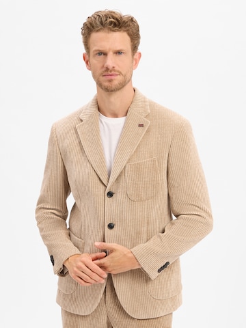Fit confort Veste de costume 'Big' Finshley & Harding London en beige : devant