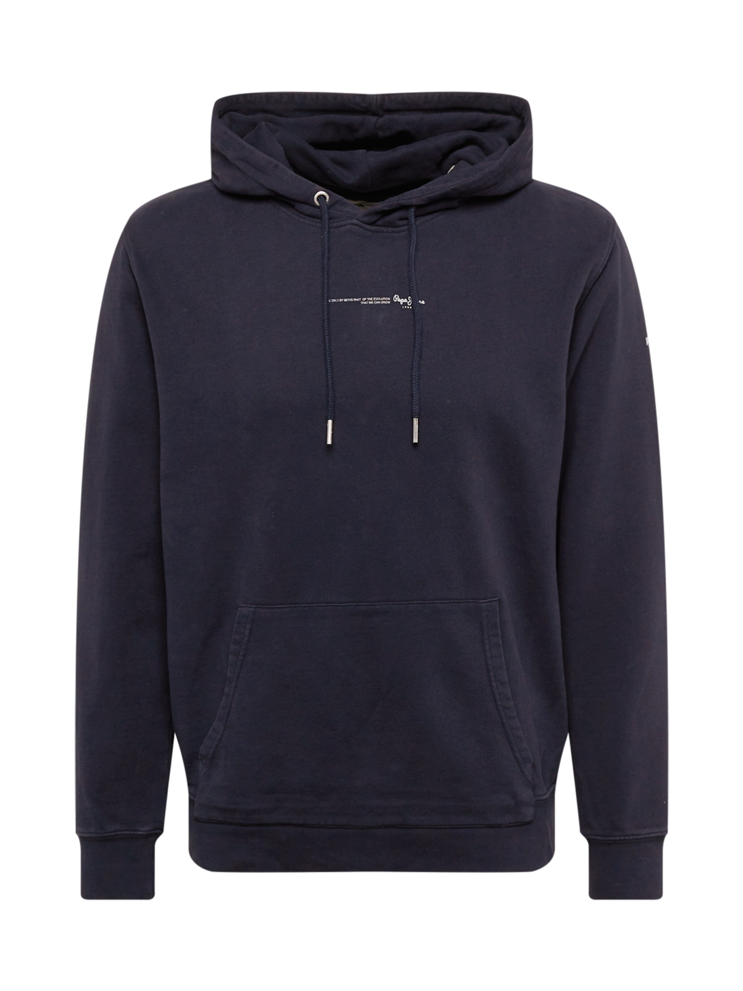 Sweat-shirt Pepe Jeans en bleu : devant