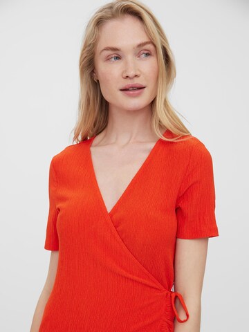 VERO MODA Mekko 'Haya' värissä oranssi