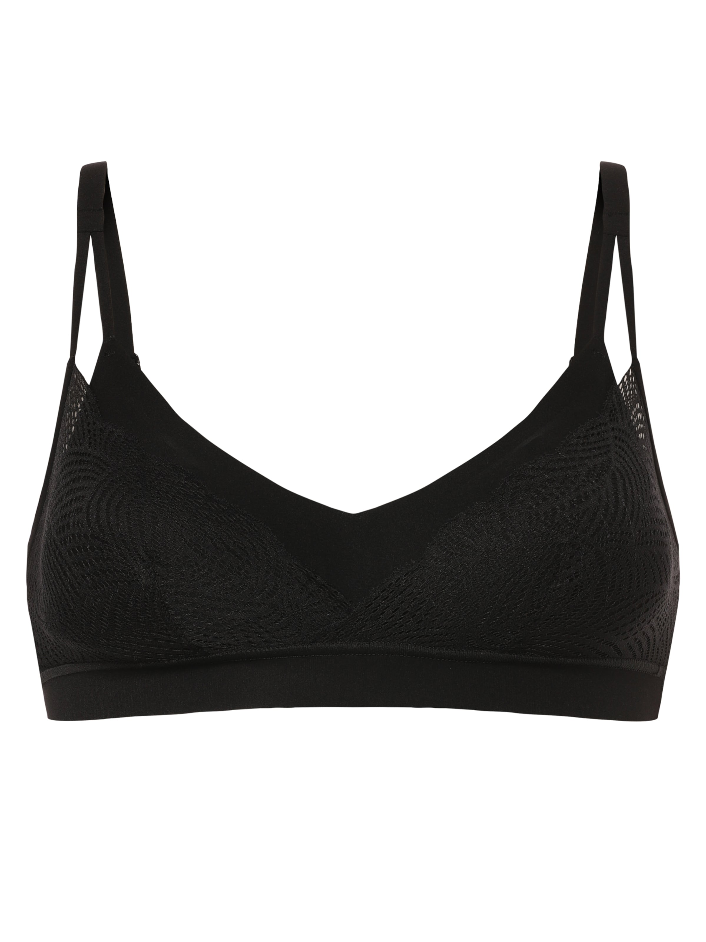 Chantelle Bustier BH in Schwarz: Vorderseite