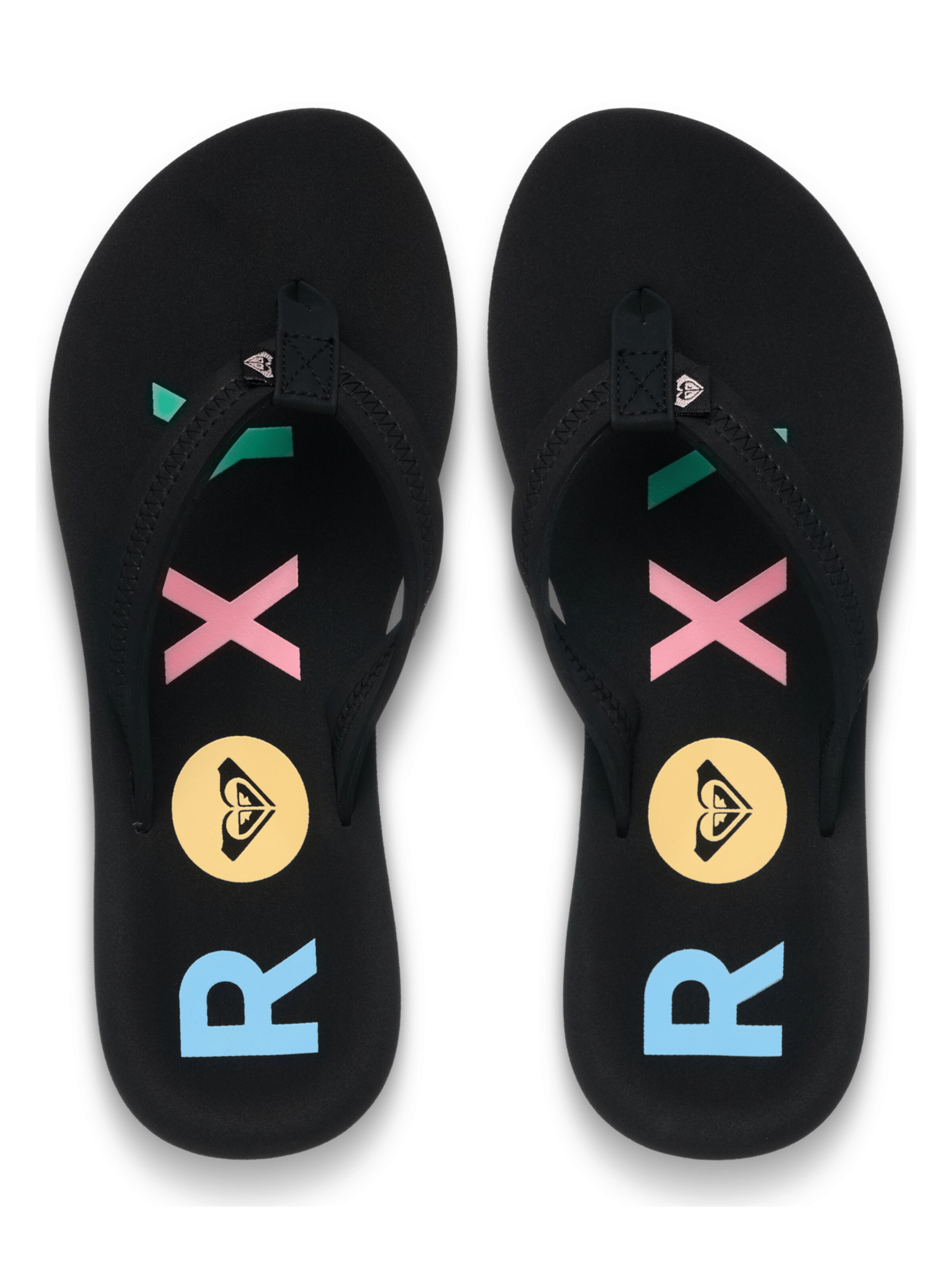 ROXY T-Bar Sandals 'Vista' in Black