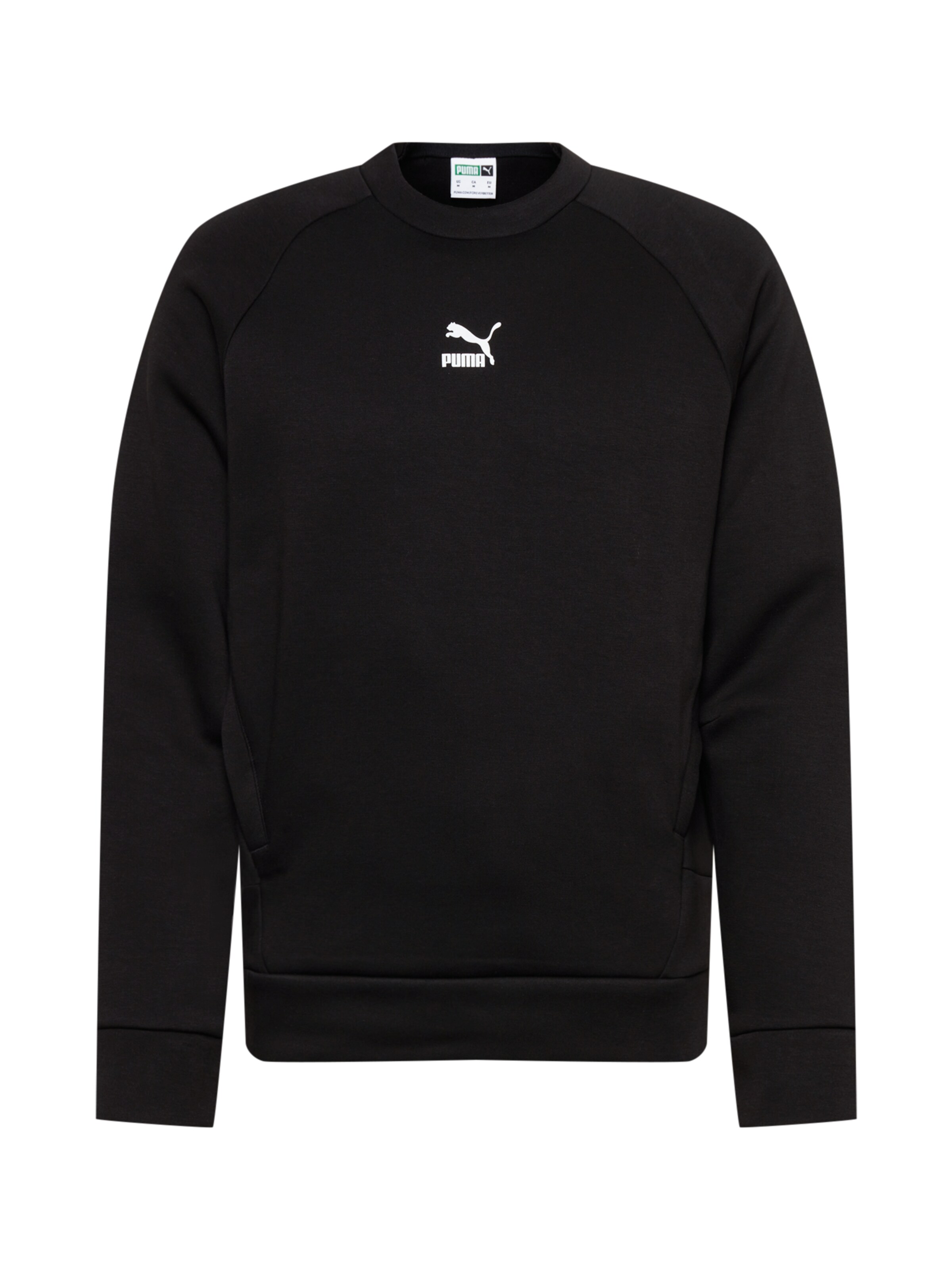 PUMA Tréning póló 'Classics Tech' - fekete: elől