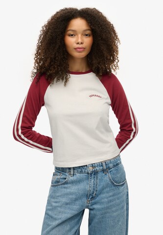 Superdry Shirt 'Essential' in Rot: Vorderseite