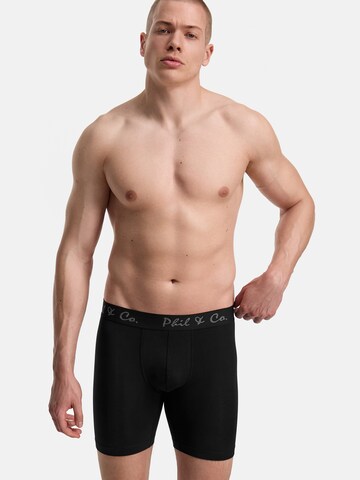 Boxers ' Long Boxer Briefs ' Phil & Co. Berlin en noir